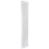 Вертикальные радиаторы Warm Well Column 2 1800*380 White (нижнее)